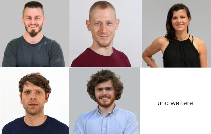 Das Team des Sportartikelherstellers EdelKraft