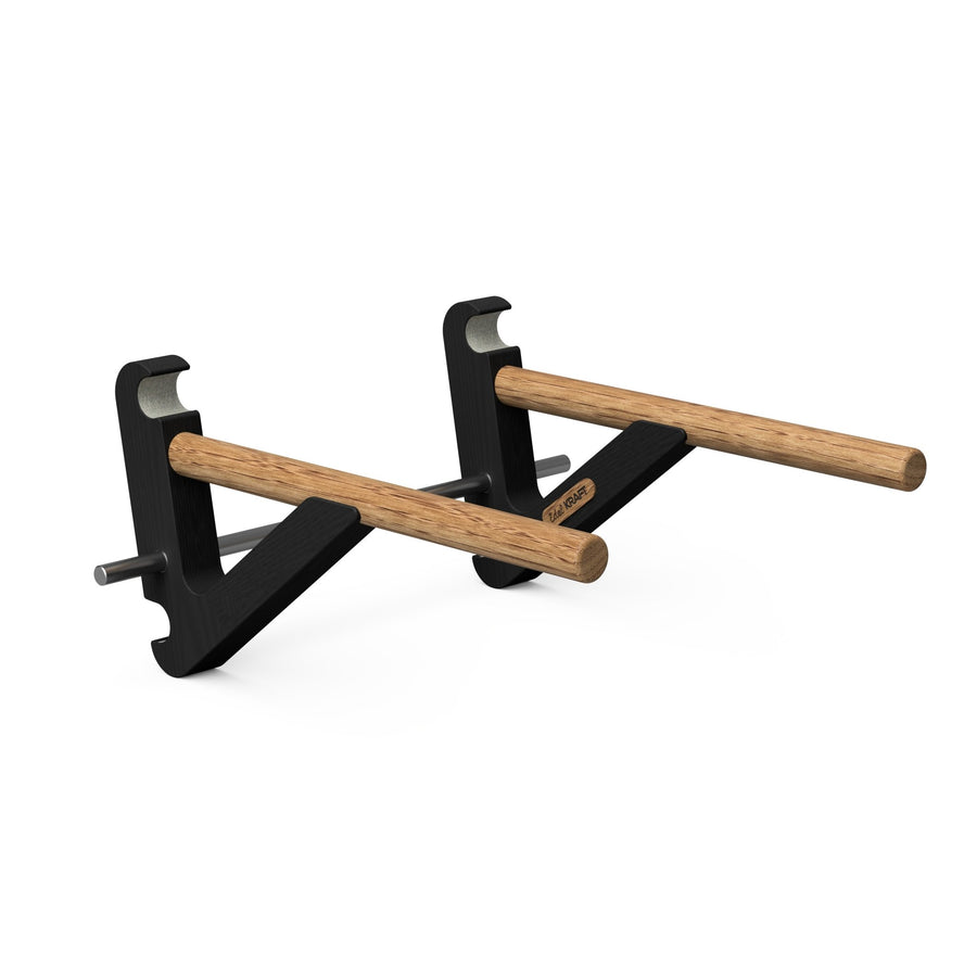 Dip bars & dumbbell rack for wall bars